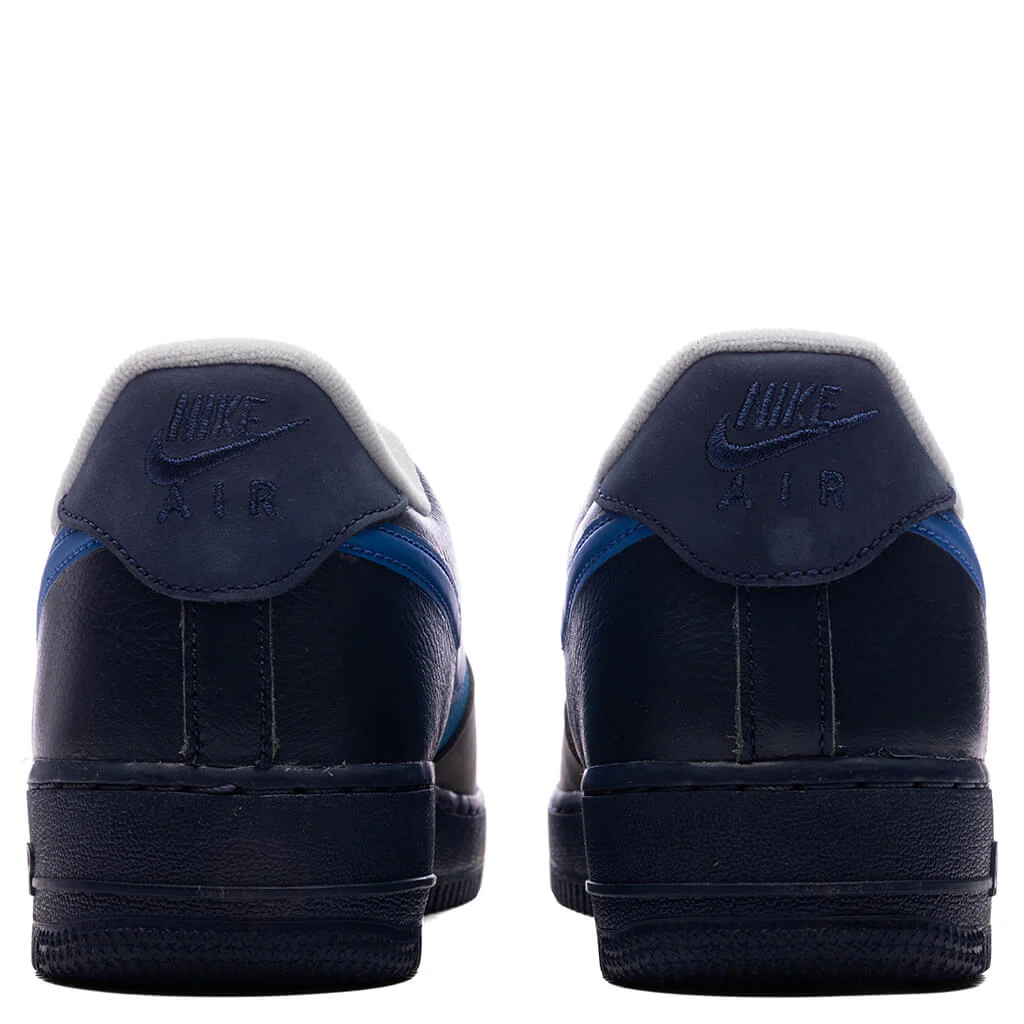 Nike x Stash Air Force 1 Low - Soft Grey/Varsity Royal/Harbor Blue - Image 4
