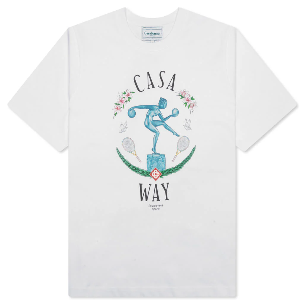 Statue En Marbre T-Shirt - White