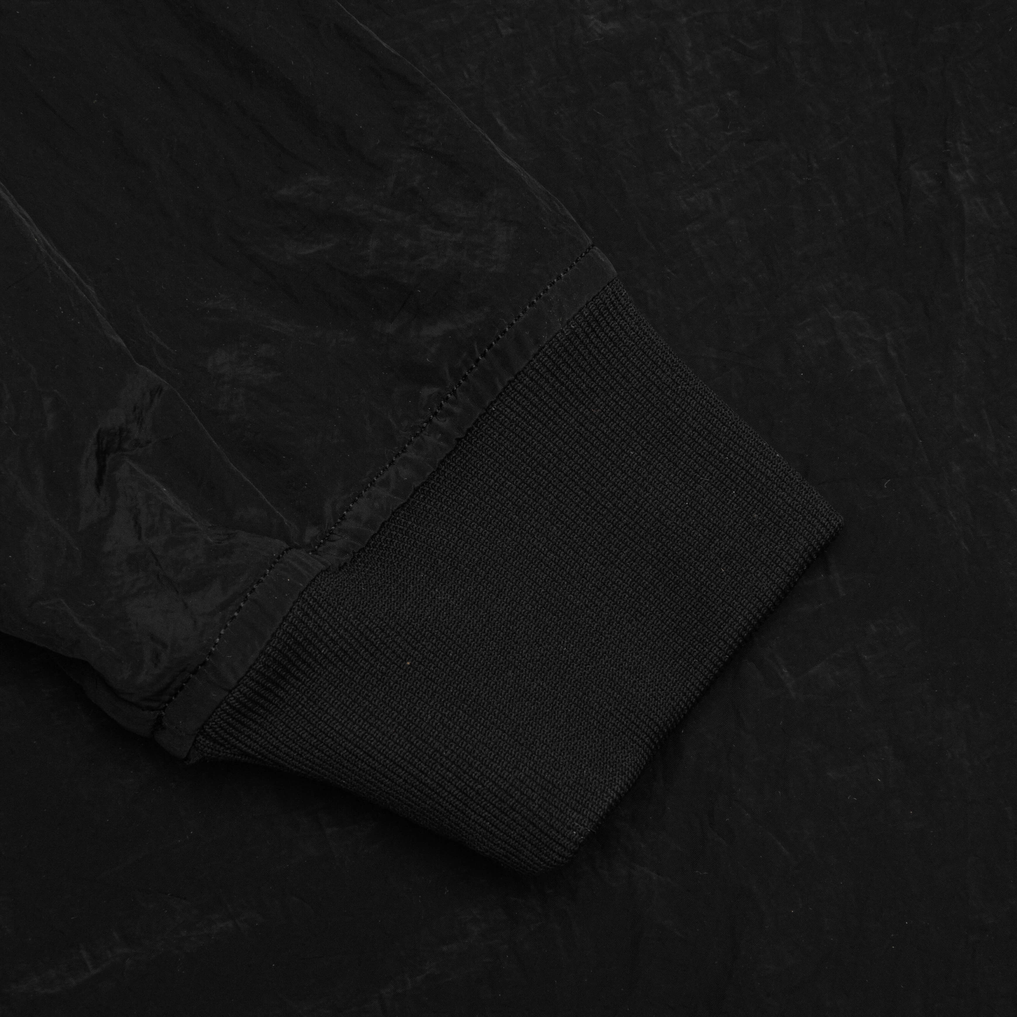 Funnel Neck Lightweight Jacket - Black - Image 5