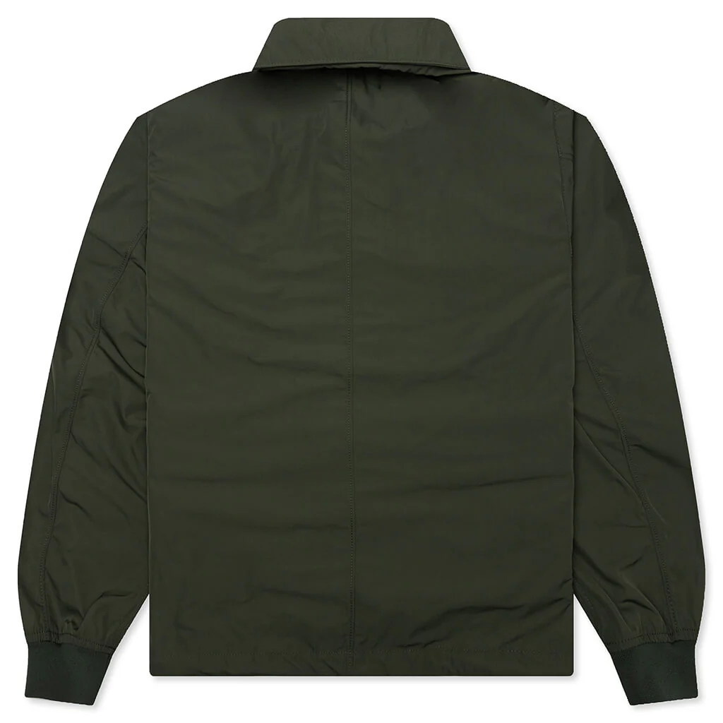 Micro Twill Hooded Jacket - Musk - Image 2