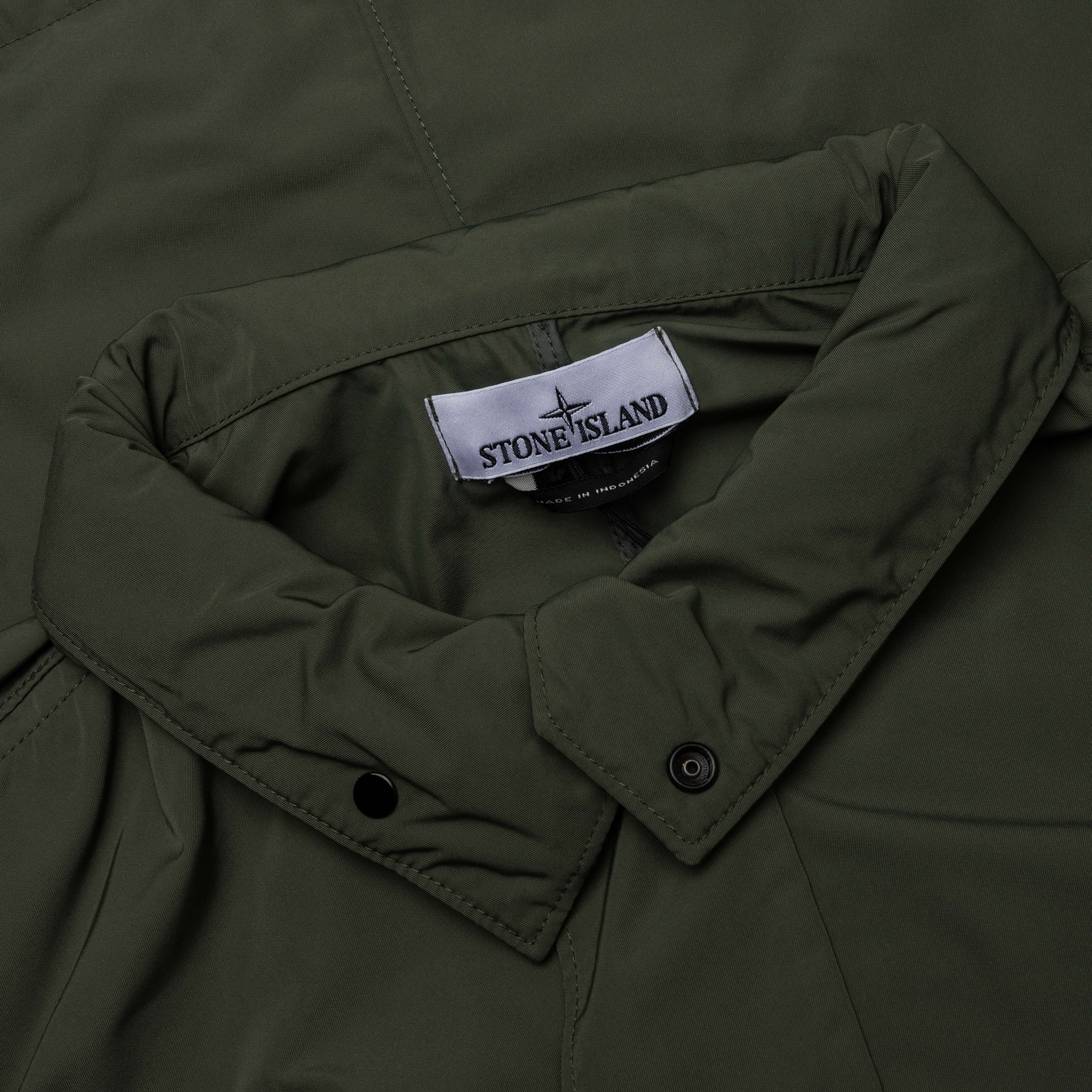 Micro Twill Hooded Jacket - Musk - Image 3