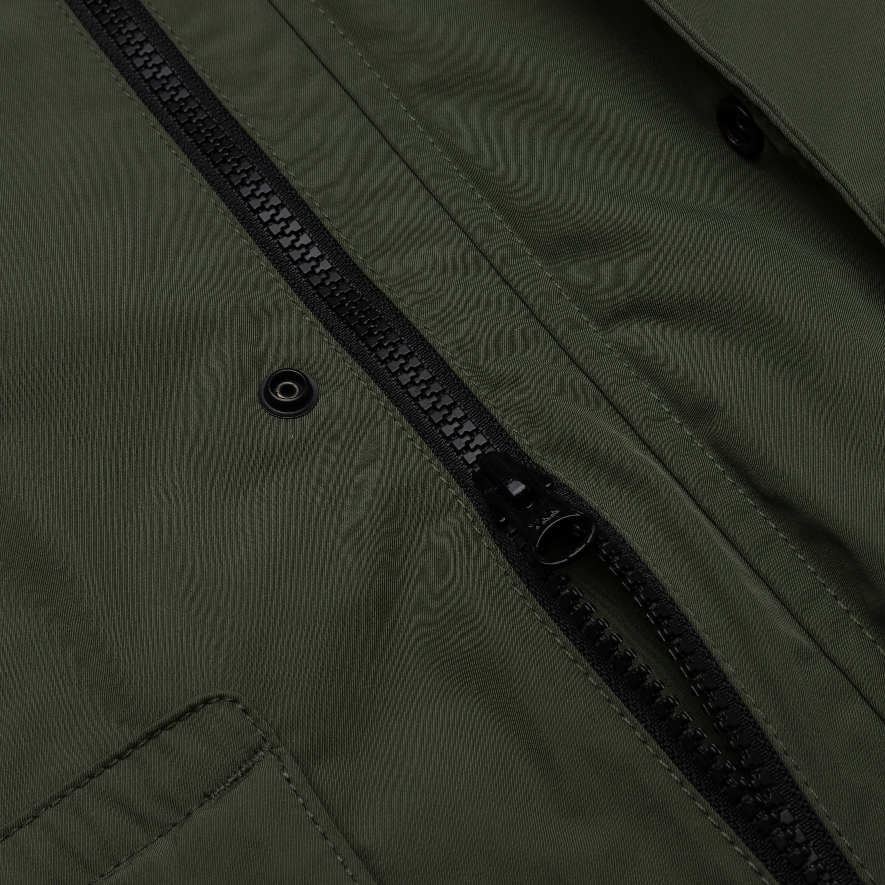 Micro Twill Hooded Jacket - Musk - Image 5