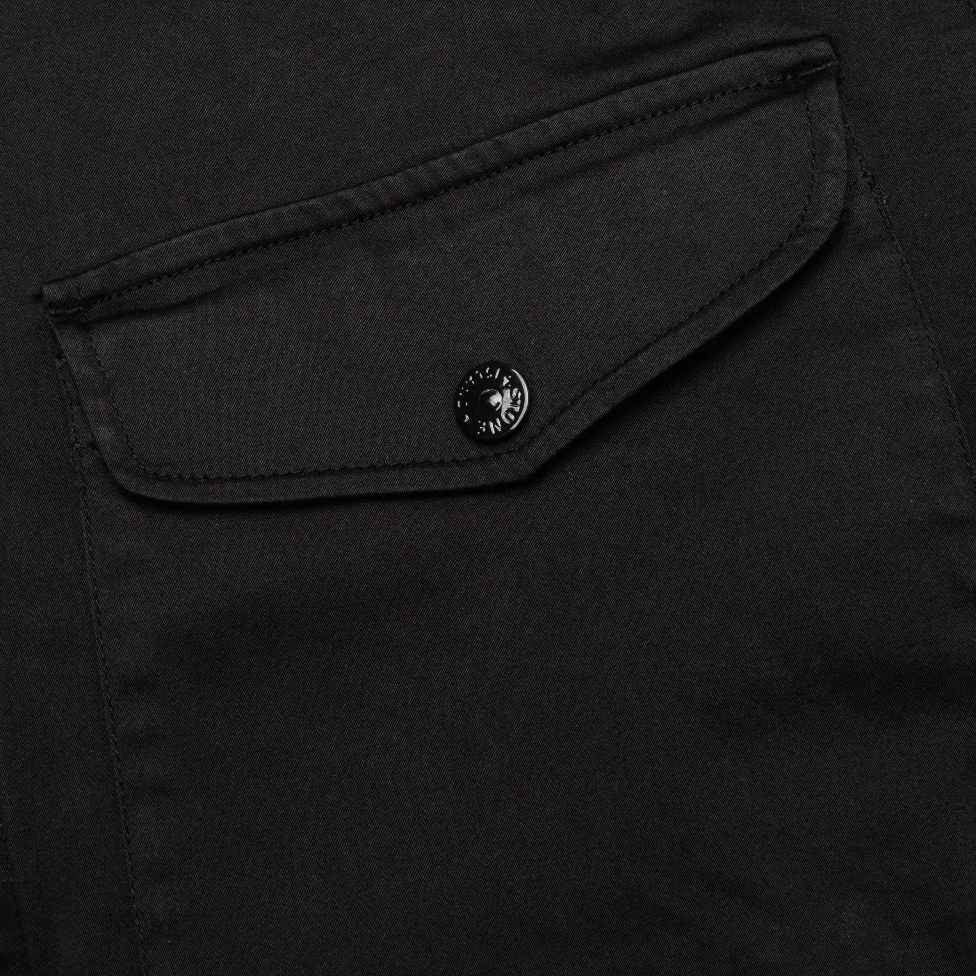Regular Fit Overshirt - Black - Image 5