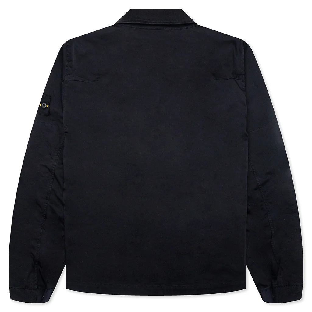 Regular Fit Overshirt - Navy Blue - Image 2