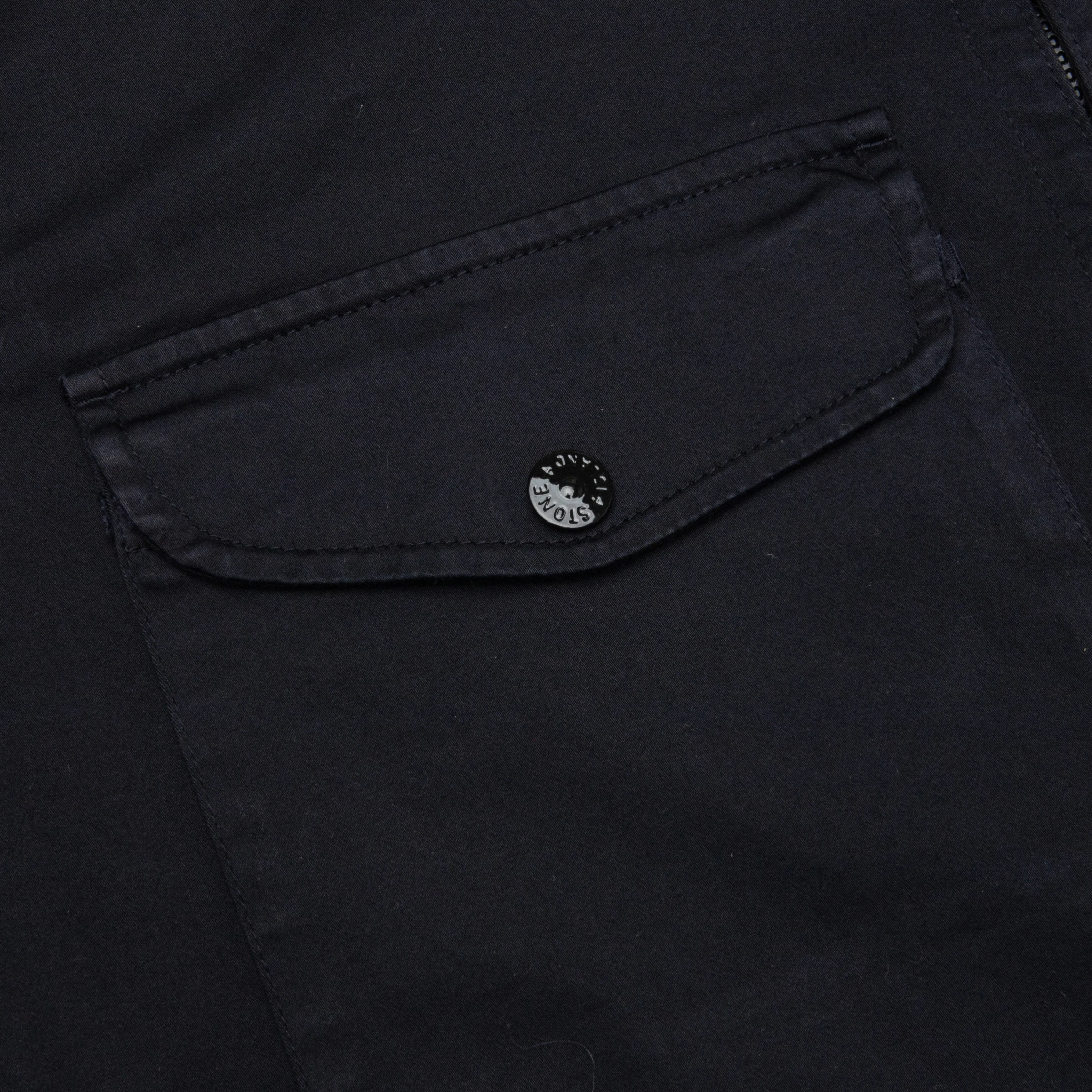 Regular Fit Overshirt - Navy Blue - Image 4