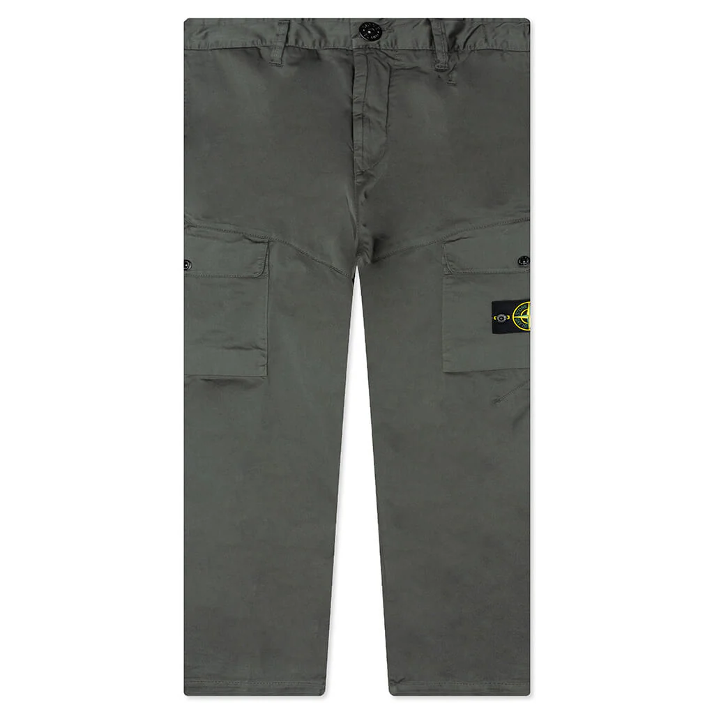 Regular Fit Pants - Musk