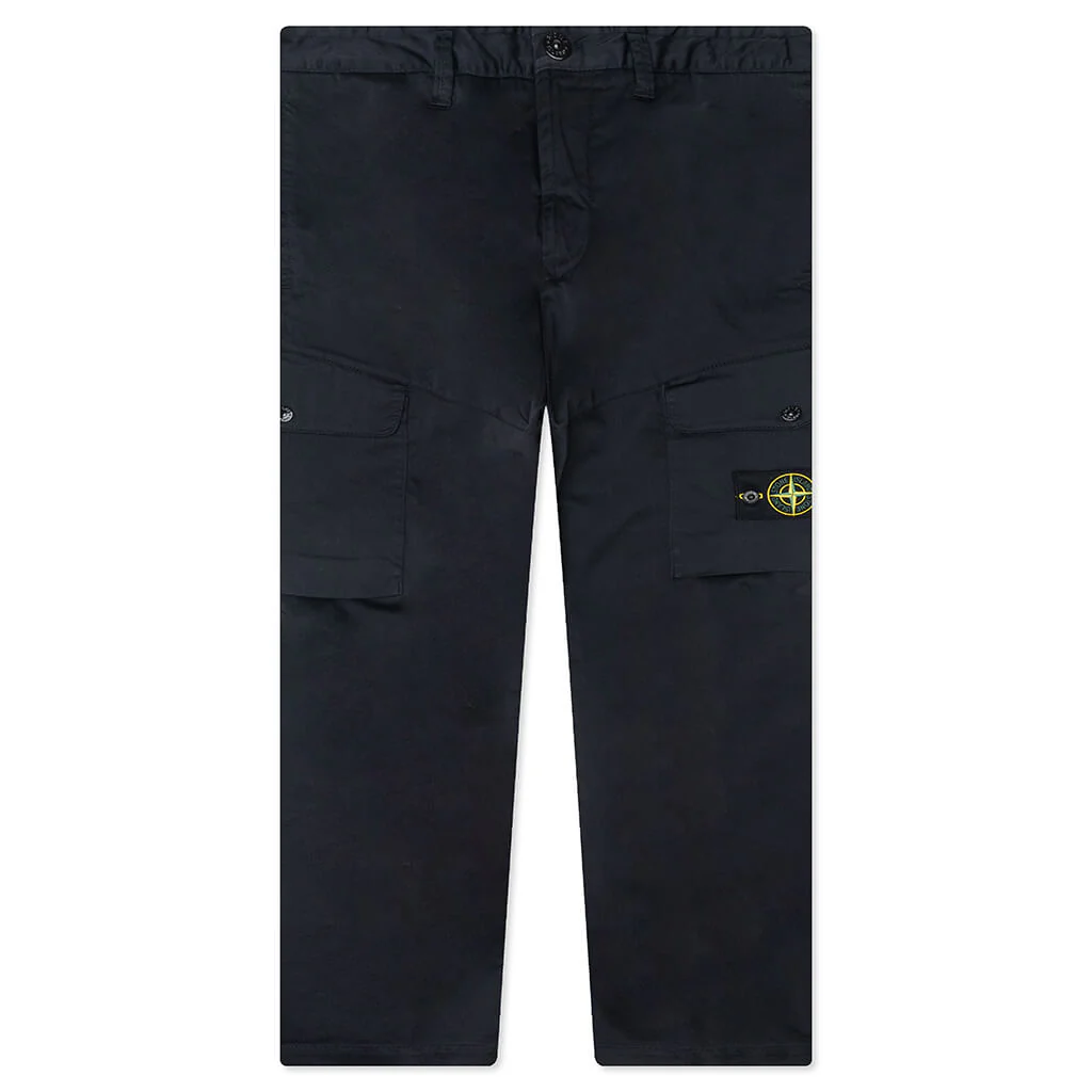 Regular Fit Pants - Navy Blue