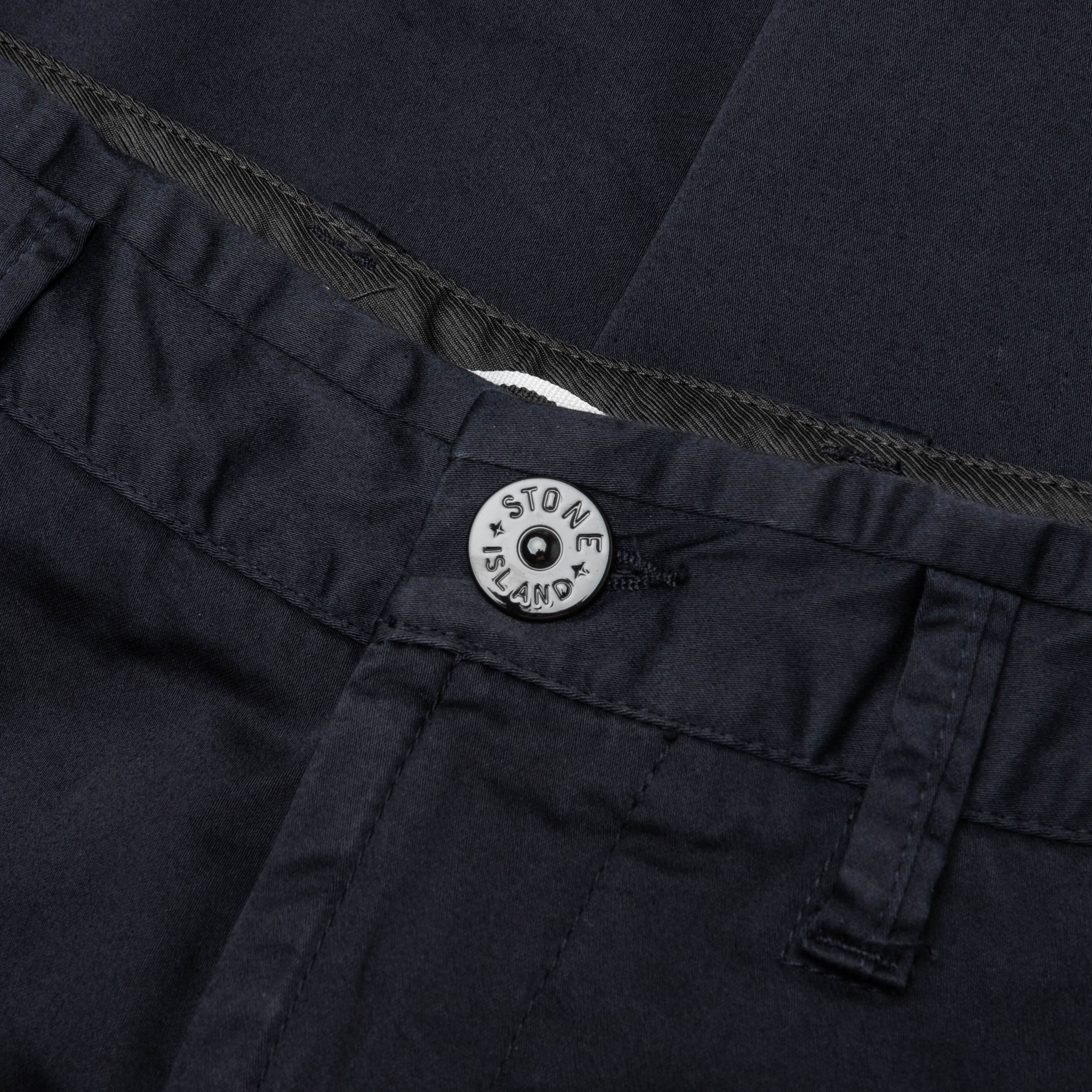 Regular Fit Pants - Navy Blue - Image 3