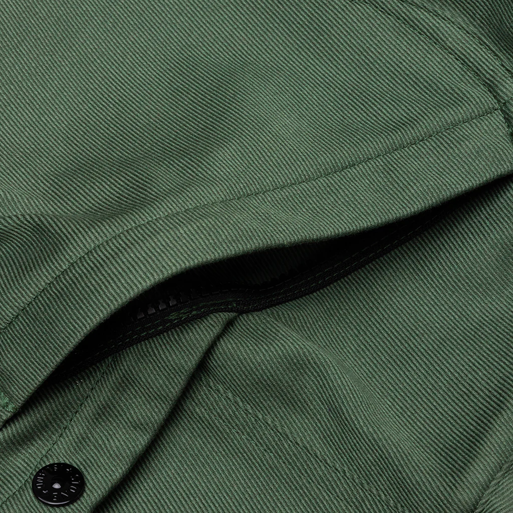Straight Fit Cargo Pants - Olive Green - Image 5
