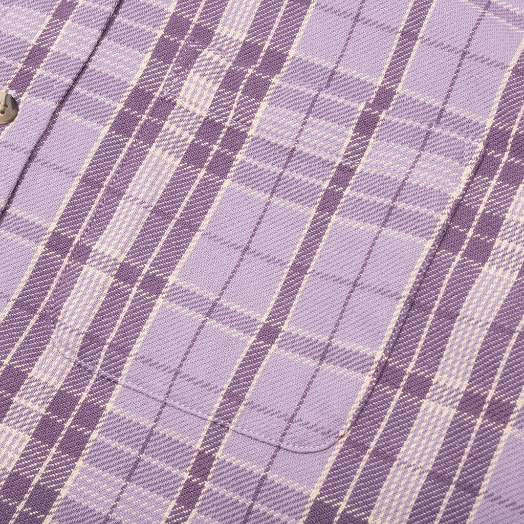 Stones Plaid Shirt - Lavender - Image 4
