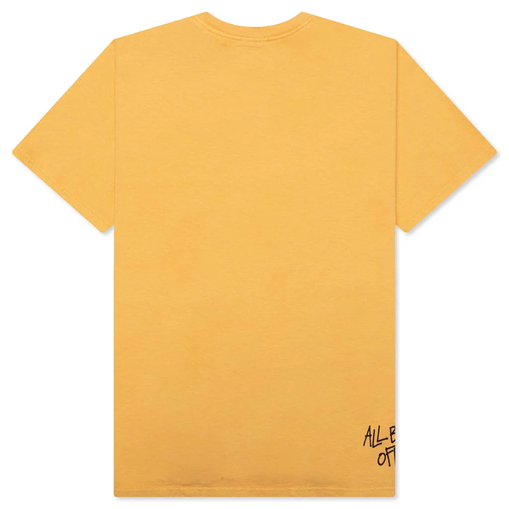 All Bets Off Pigment Dyed Tee - Honey - Image 2