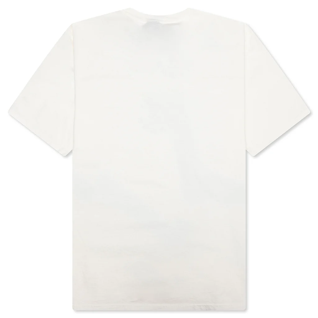 Arched Pigmented Dyed Tee - Natural - Image 2
