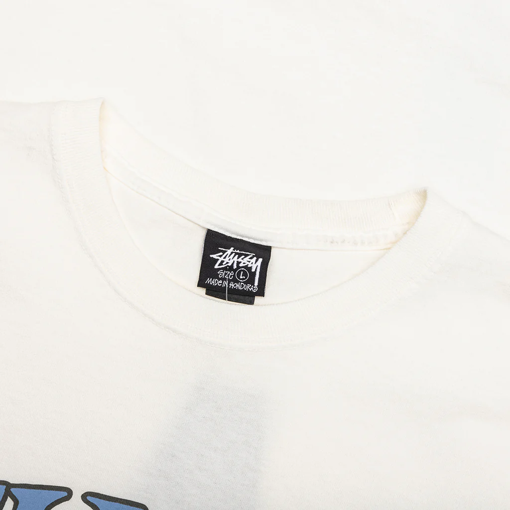 Arched Pigmented Dyed Tee - Natural - Image 3