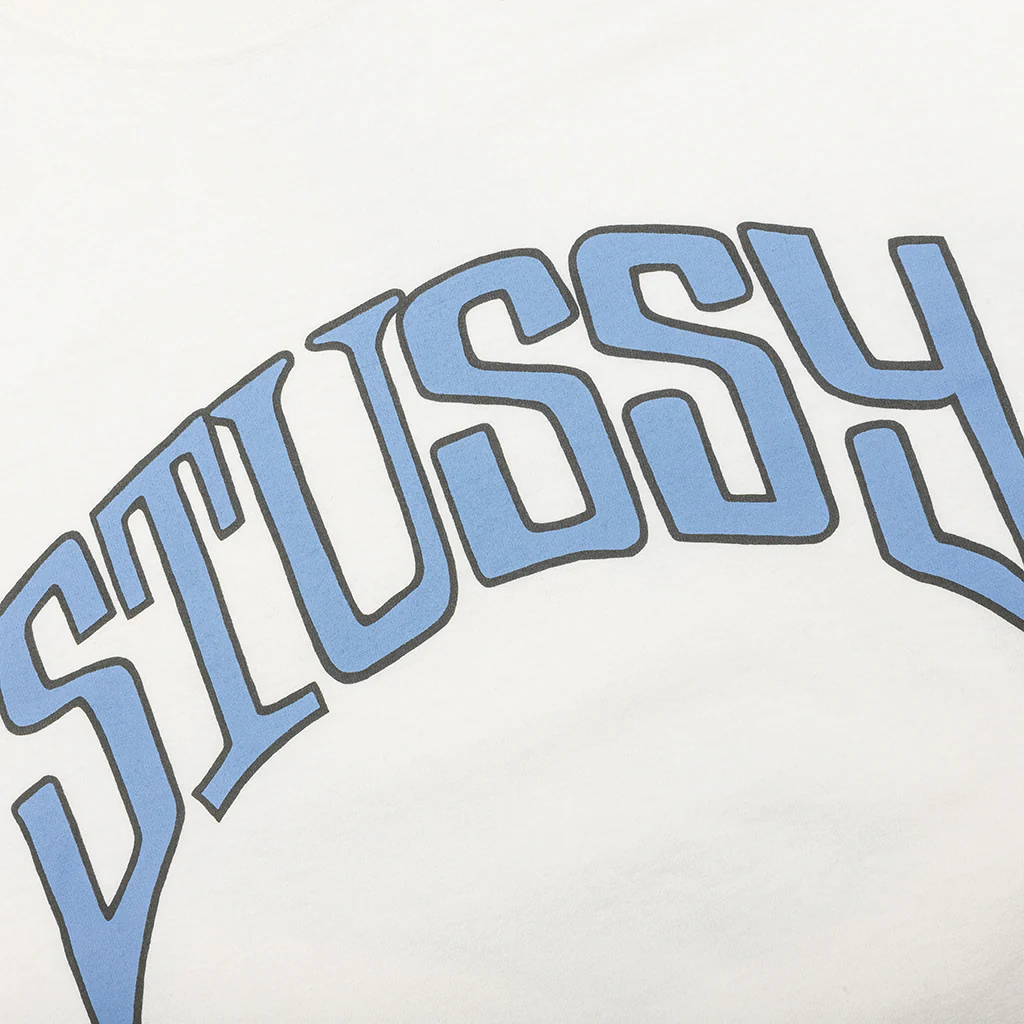 Arched Pigmented Dyed Tee - Natural - Image 4