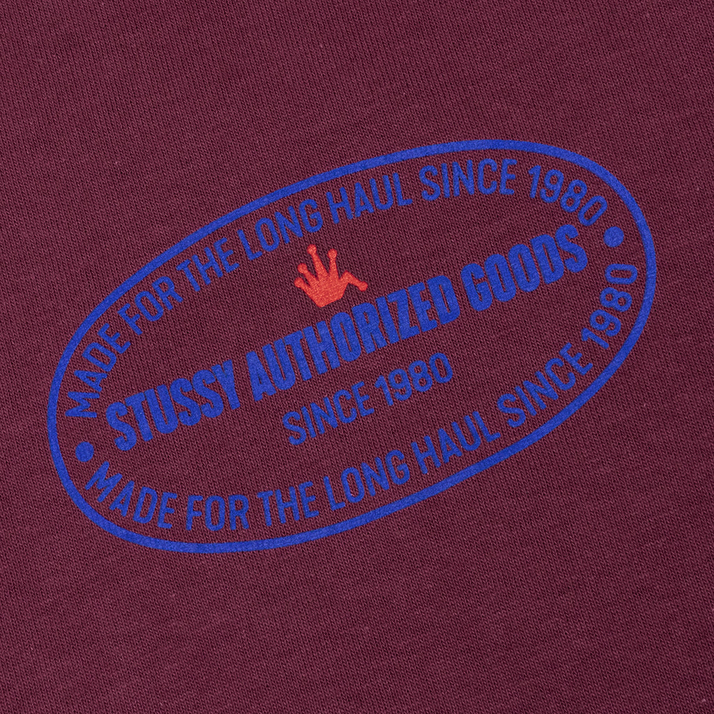 Authorized Tee - Wine - Image 3