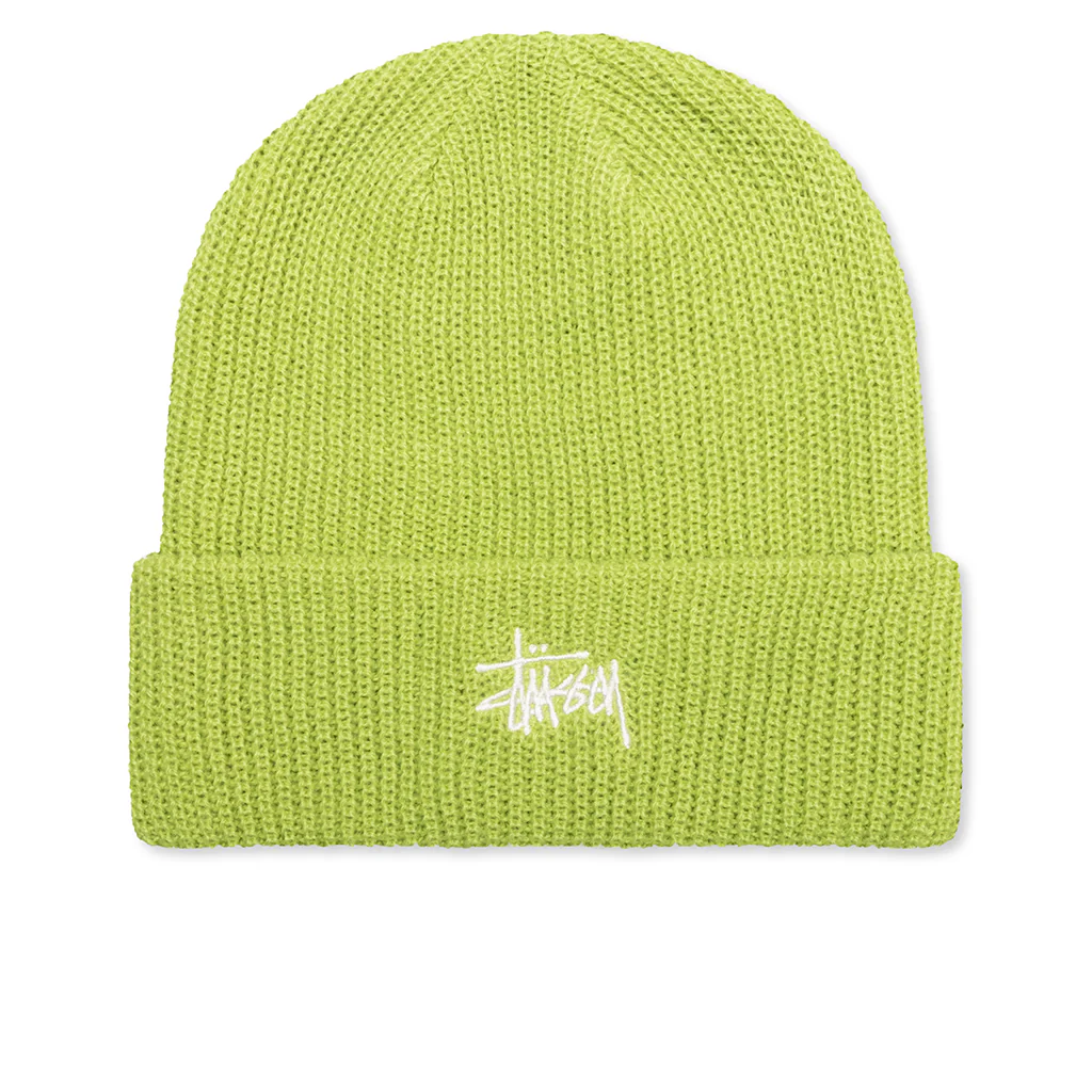 Basic Cuff Beanie - Green Apple