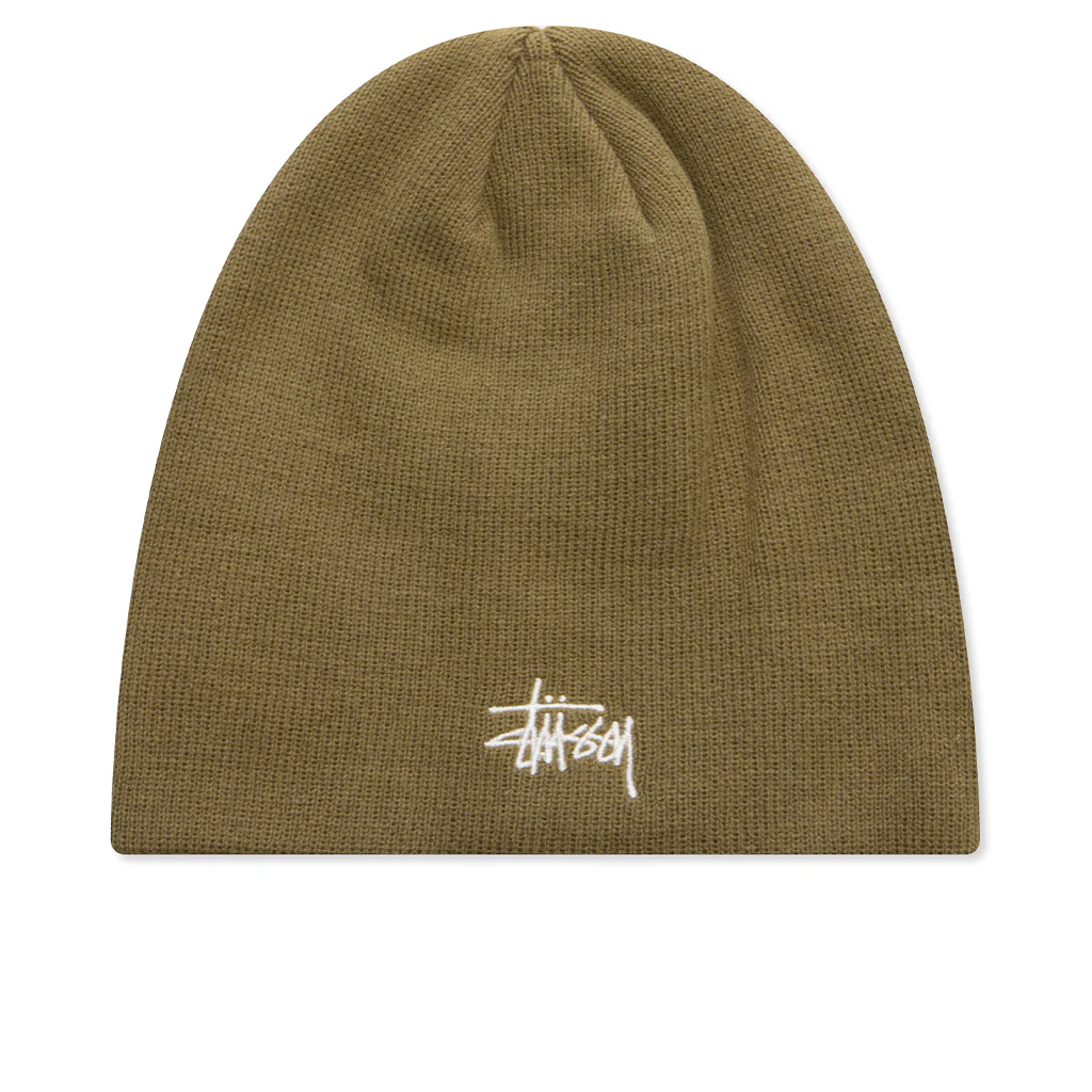 Basic Skullcap Beanie - Light Olive