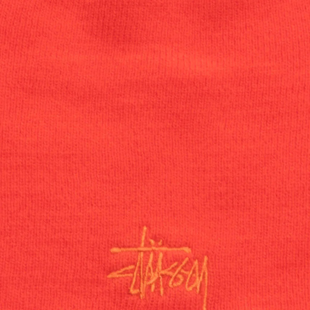 Basic Skullcap Beanie - Sport Red - Image 3