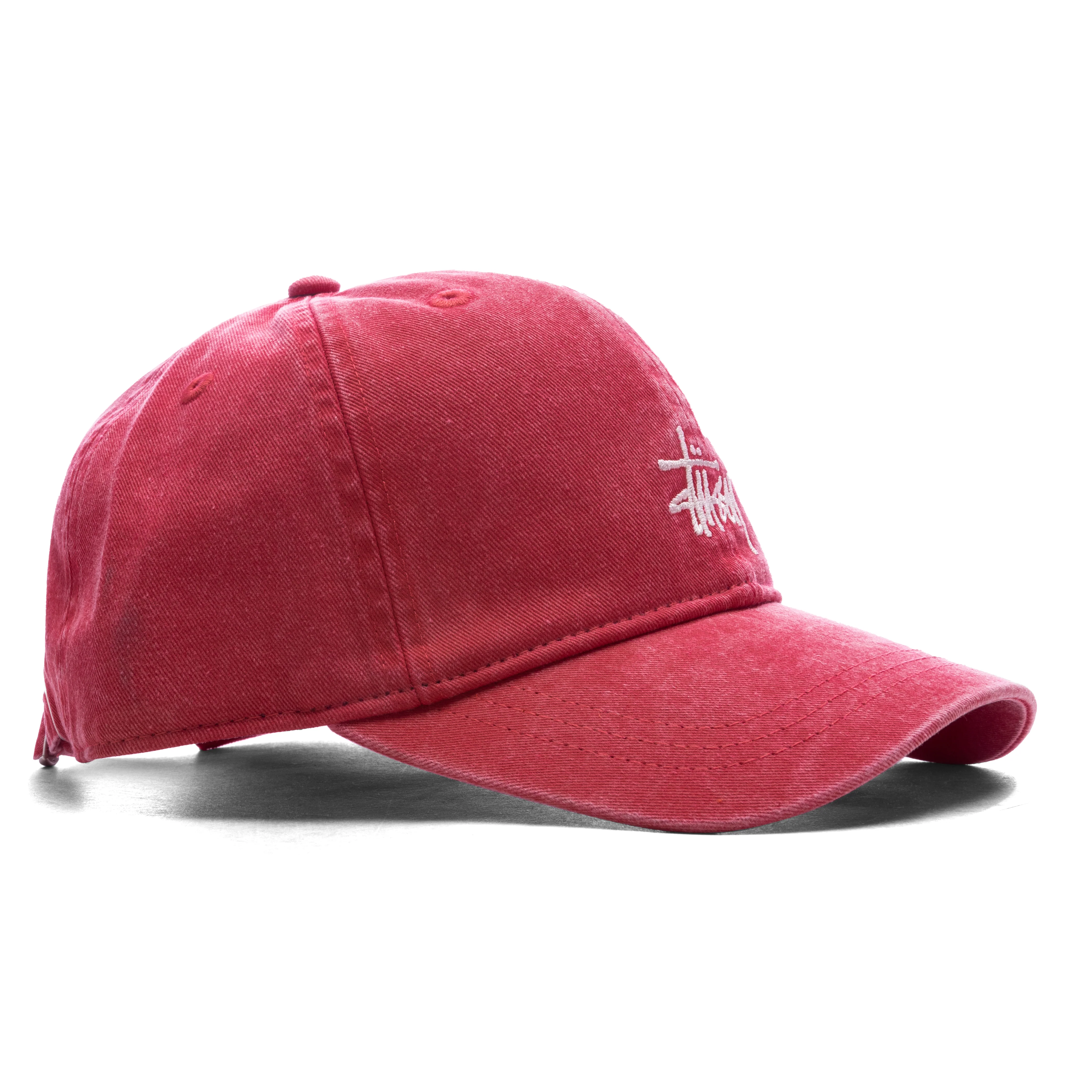Basic Washed Low Pro Cap - Deep Rouge - Image 3