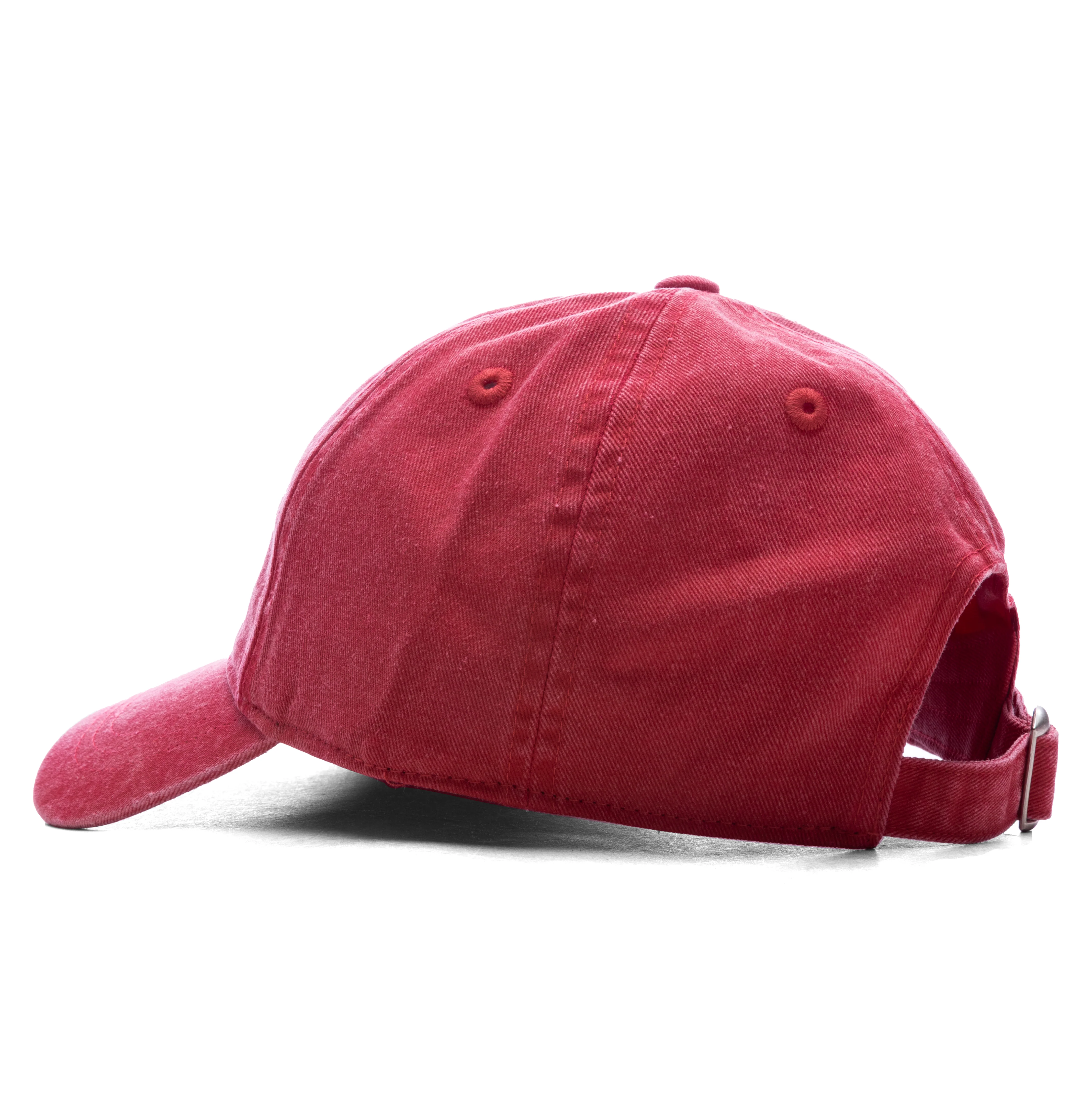 Basic Washed Low Pro Cap - Deep Rouge - Image 4