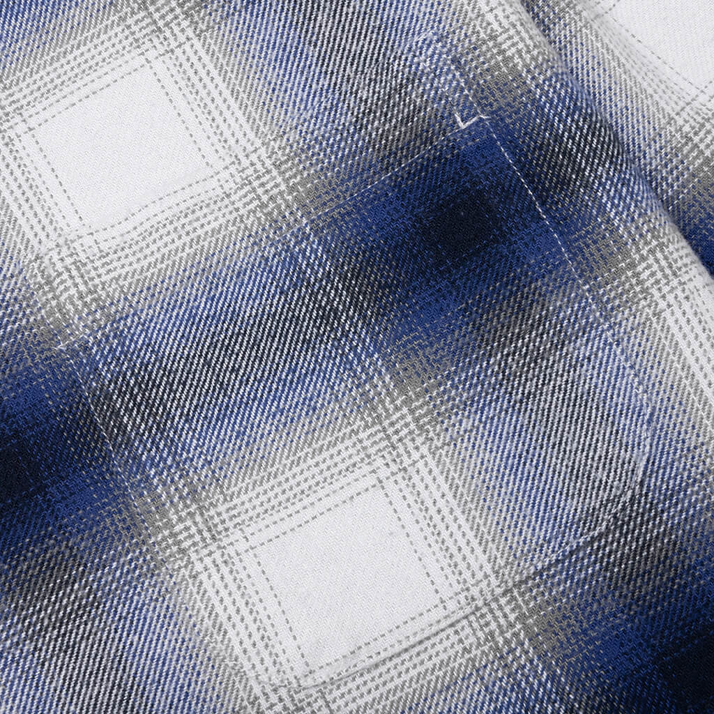 Bay Plaid Shirt - Navy - Image 3