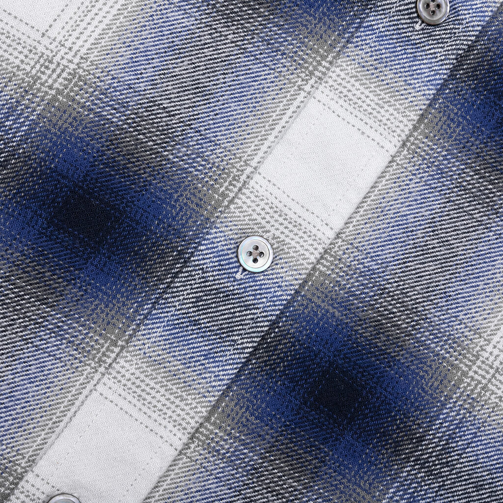 Bay Plaid Shirt - Navy - Image 4