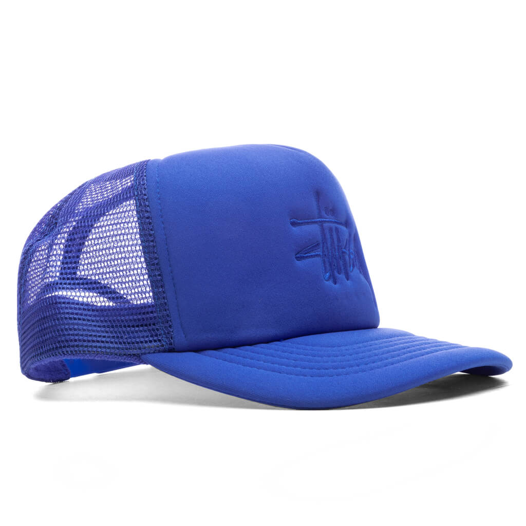 Big Basic Trucker Cap - Sport Blue - Image 3