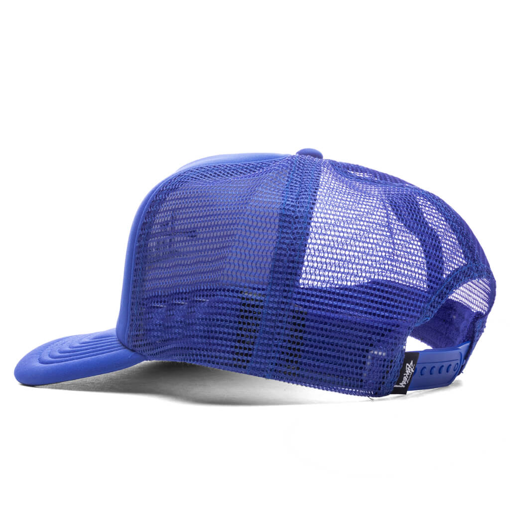 Big Basic Trucker Cap - Sport Blue - Image 4