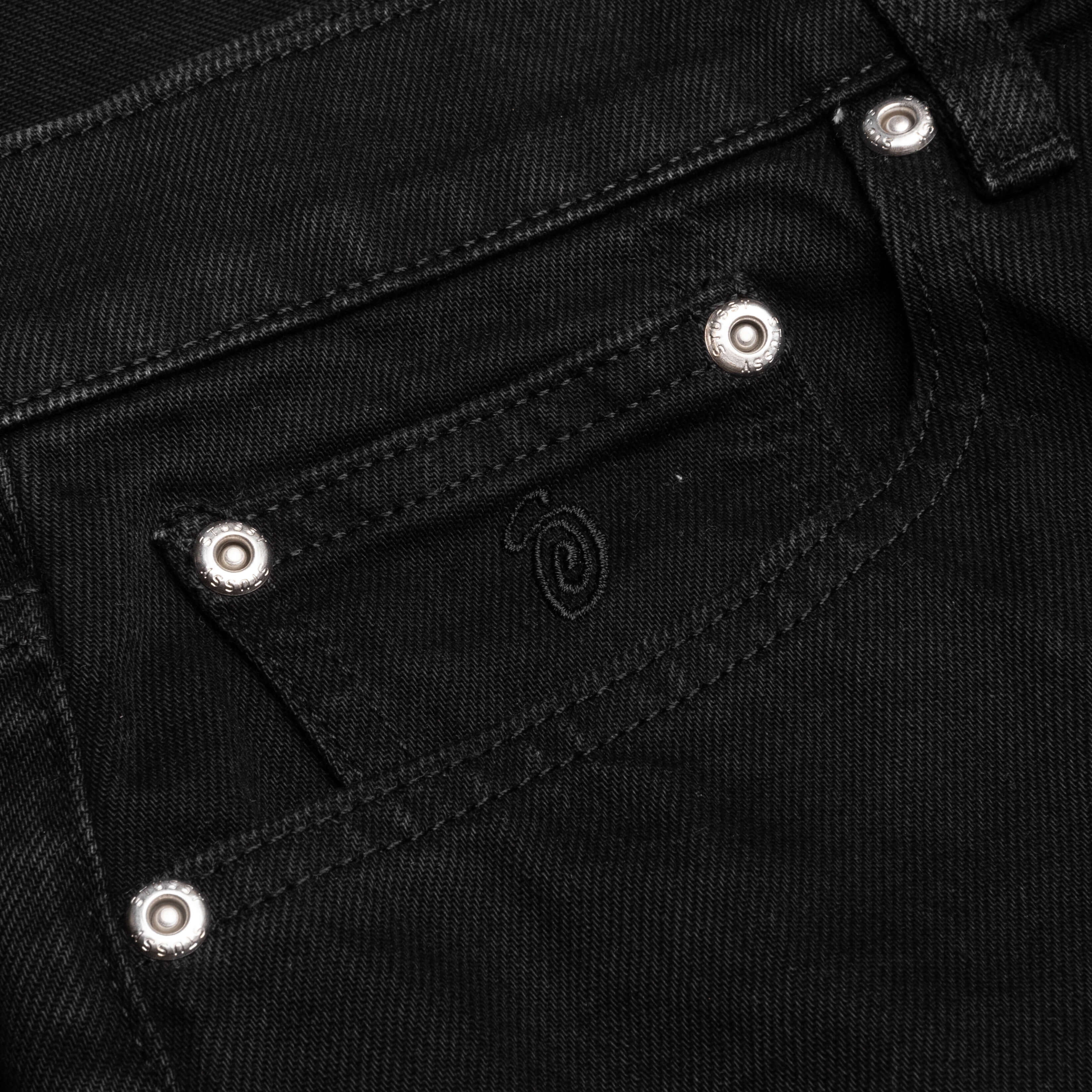 Big Ol Shorts Denim - Black - Image 3