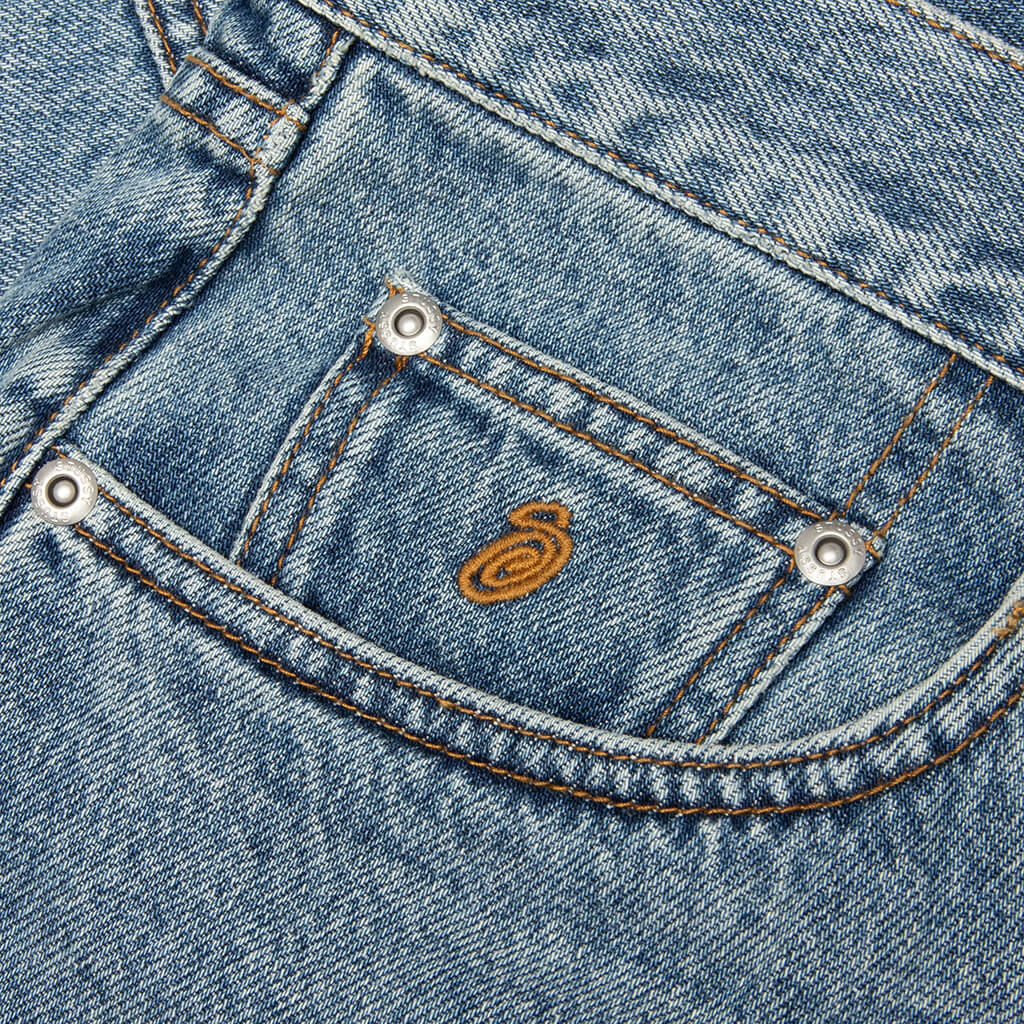Big Ol' Shorts Denim - Indigo Stone Wash - Image 4