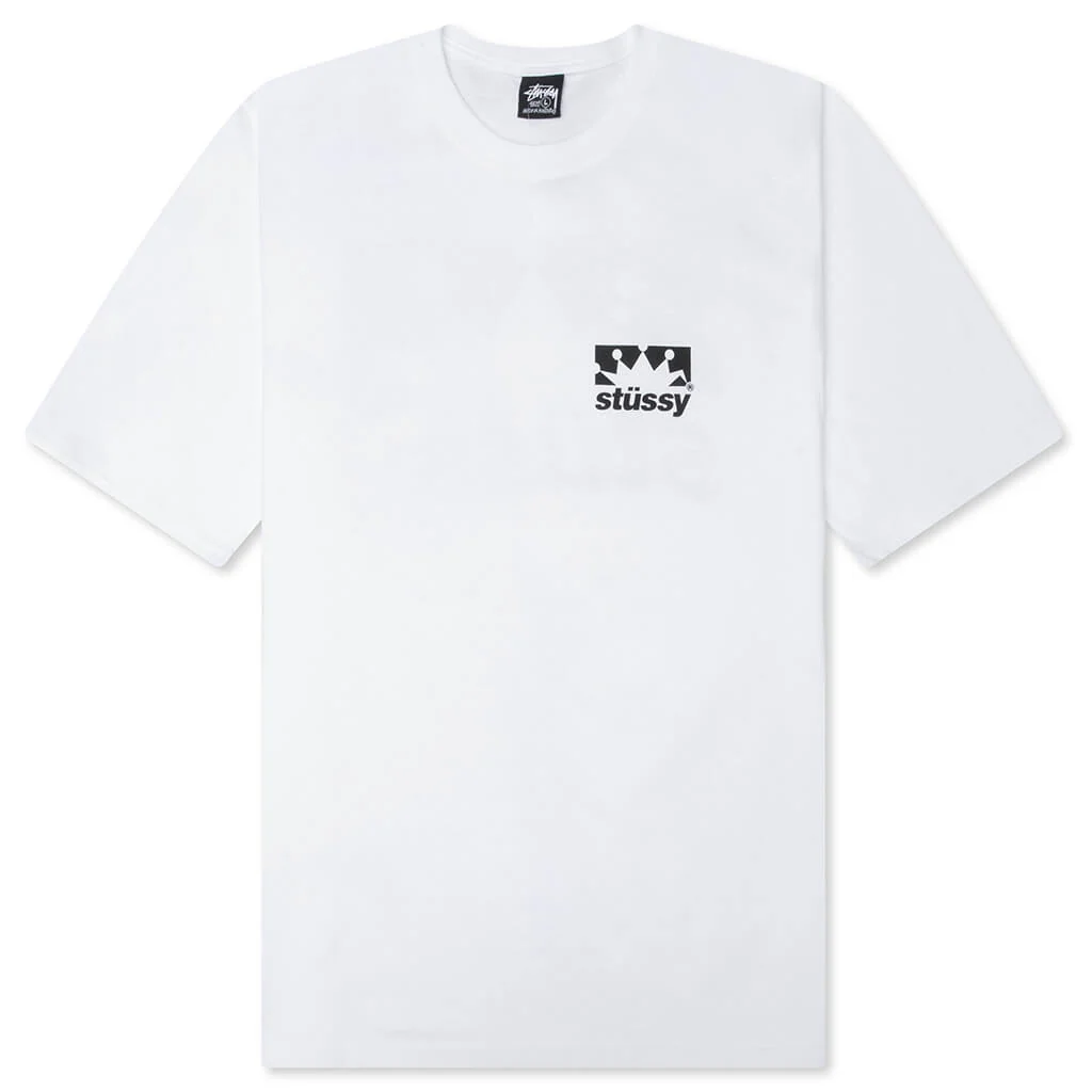 Box Crown Tee - White