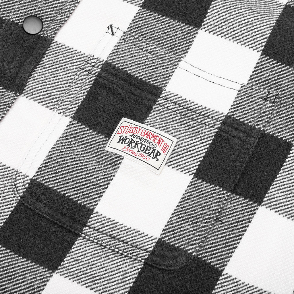 Buffalo Plaid Shirt - Bone - Image 4