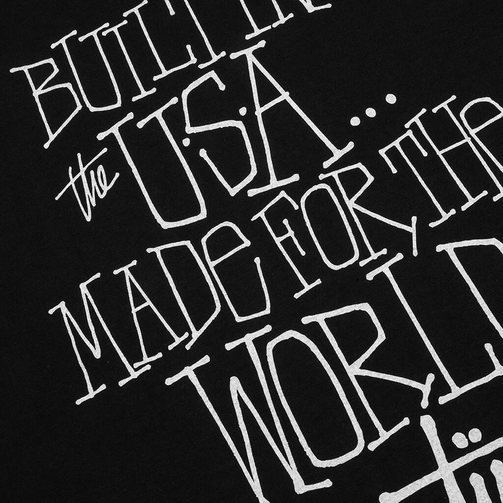 Built In Usa Pigment Dyed Tee - Black - Image 4