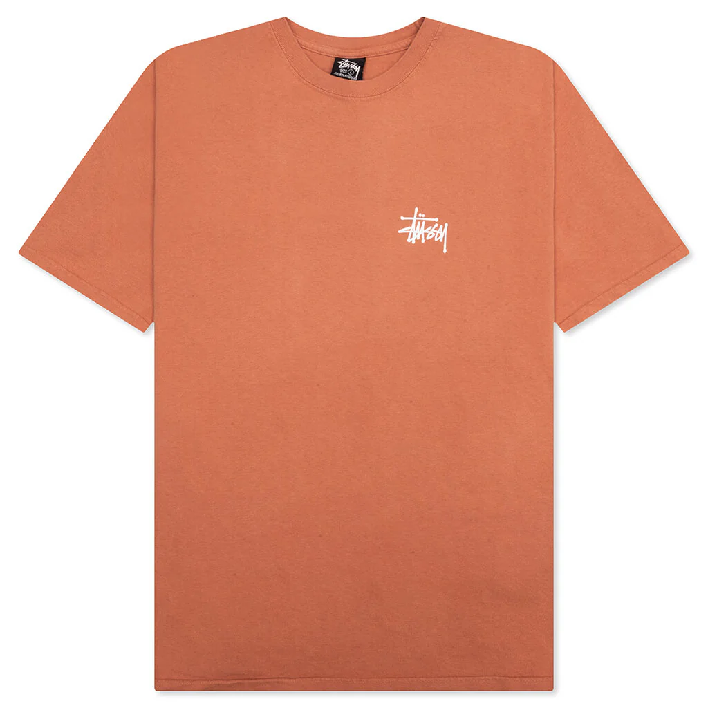 Built In Usa Pigment Dyed Tee - Rust