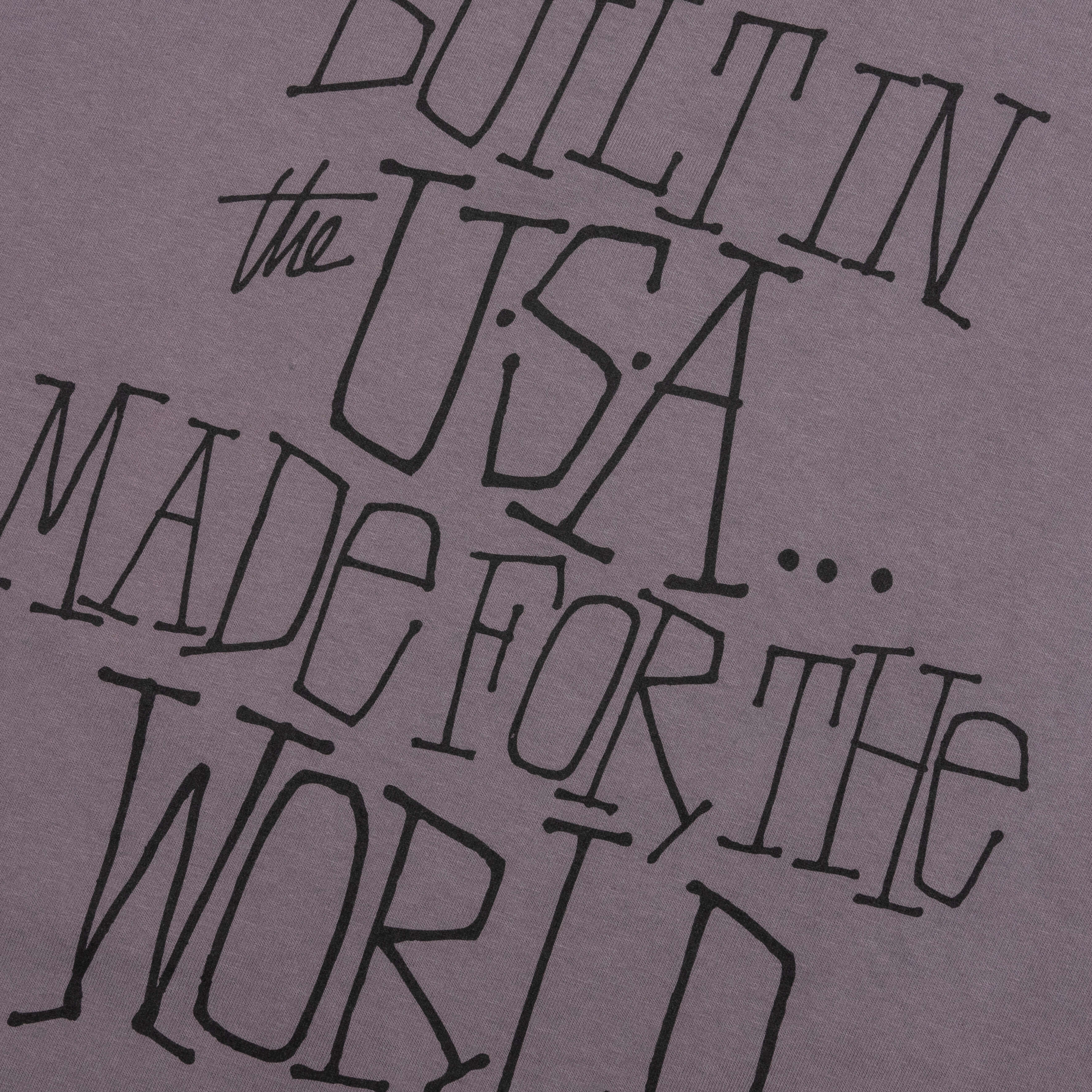 Built In Usa Pigment Dyed Tee - Shark - Image 4