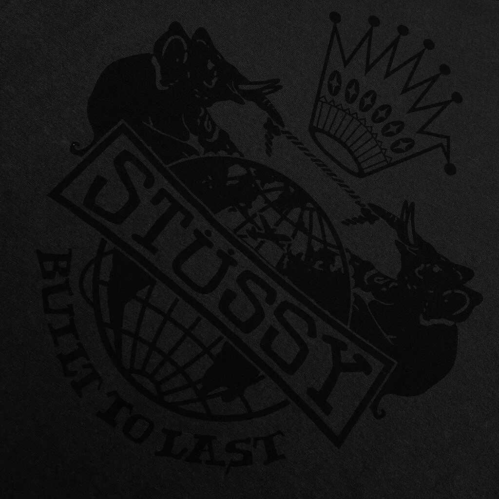 Built To Last Pigment Dyed Tee - Faded Black - Image 4