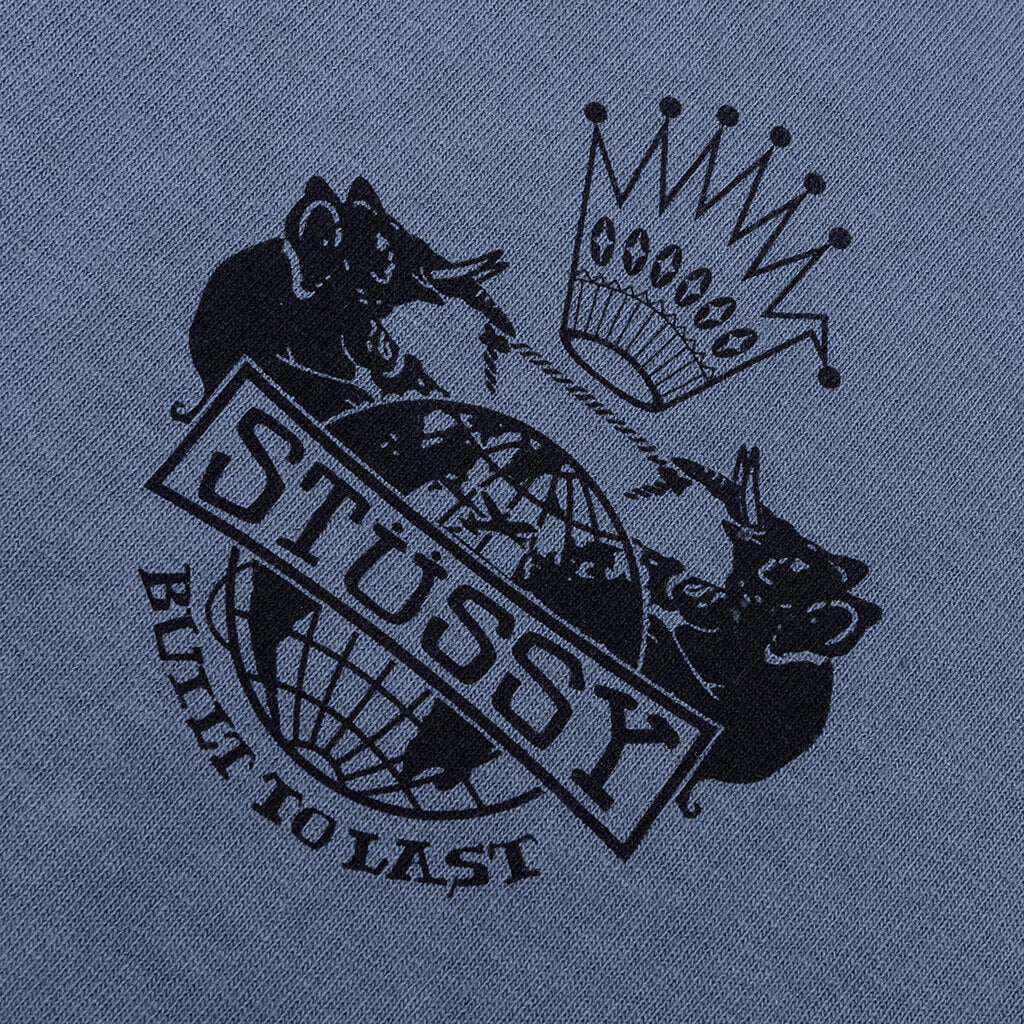 Built To Last Pigment Dyed Tee - Navy - Image 3