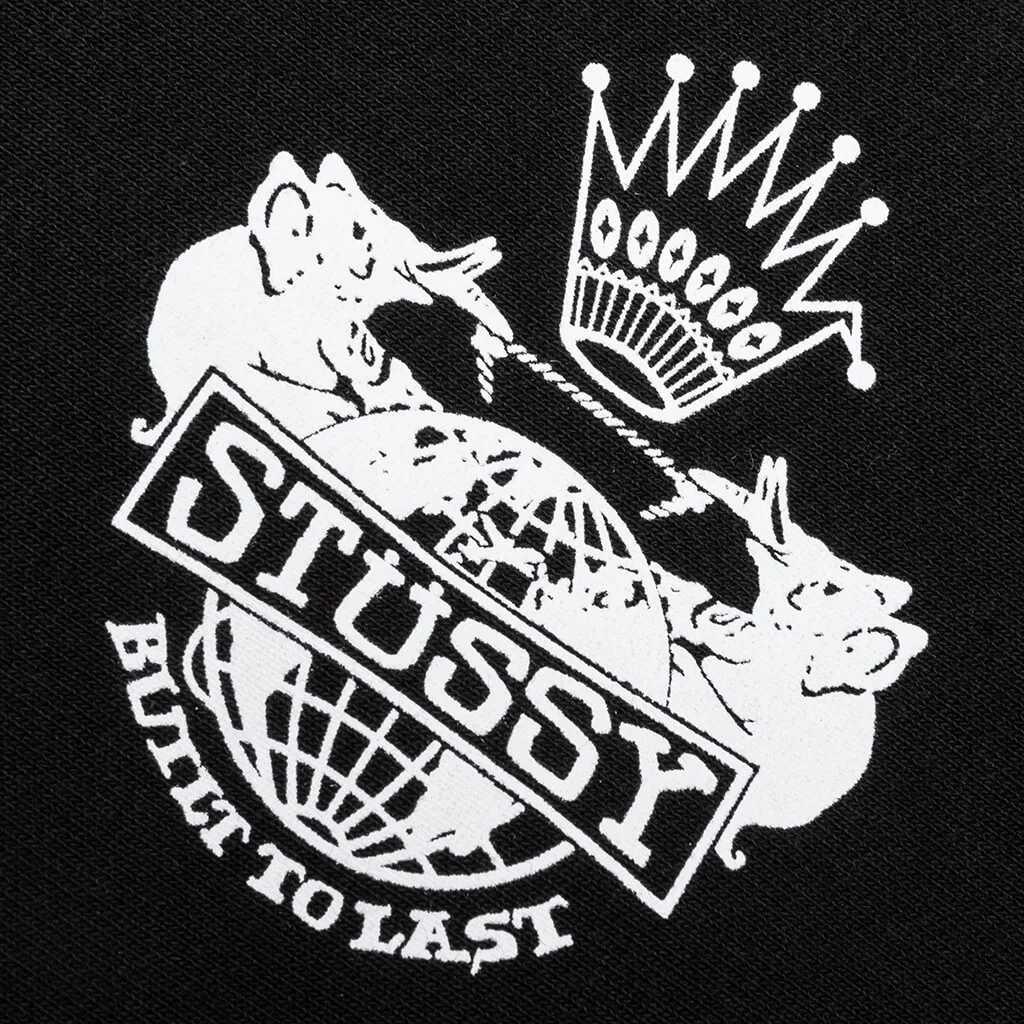 Built To Last Zip Hoodie - Black - Image 3