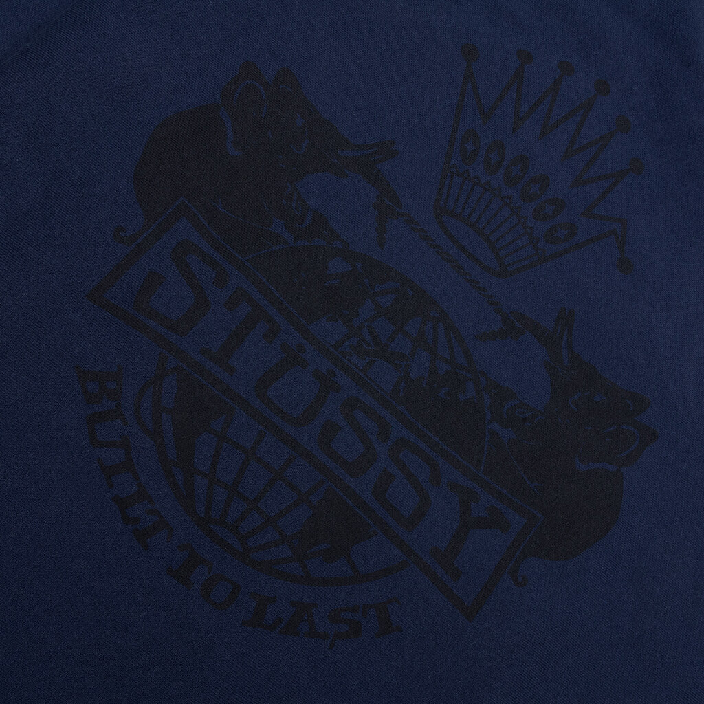 Built To Last Zip Hoodie - Navy - Image 5