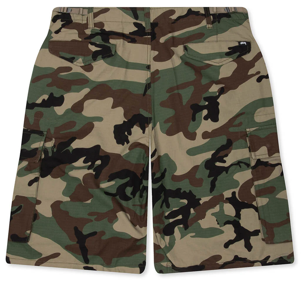 Cargo Ripstop Short - Woodland Camo - Image 2