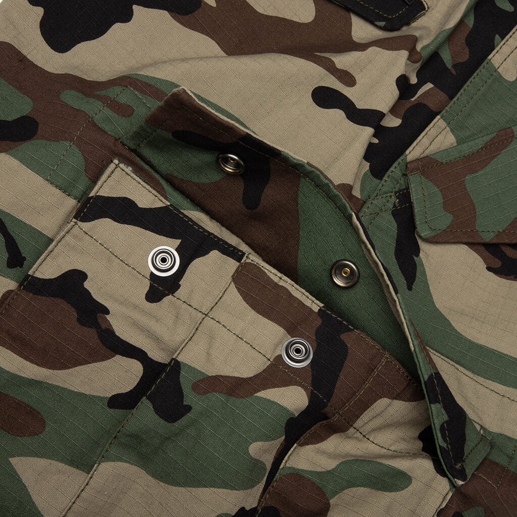 Cargo Ripstop Short - Woodland Camo - Image 4