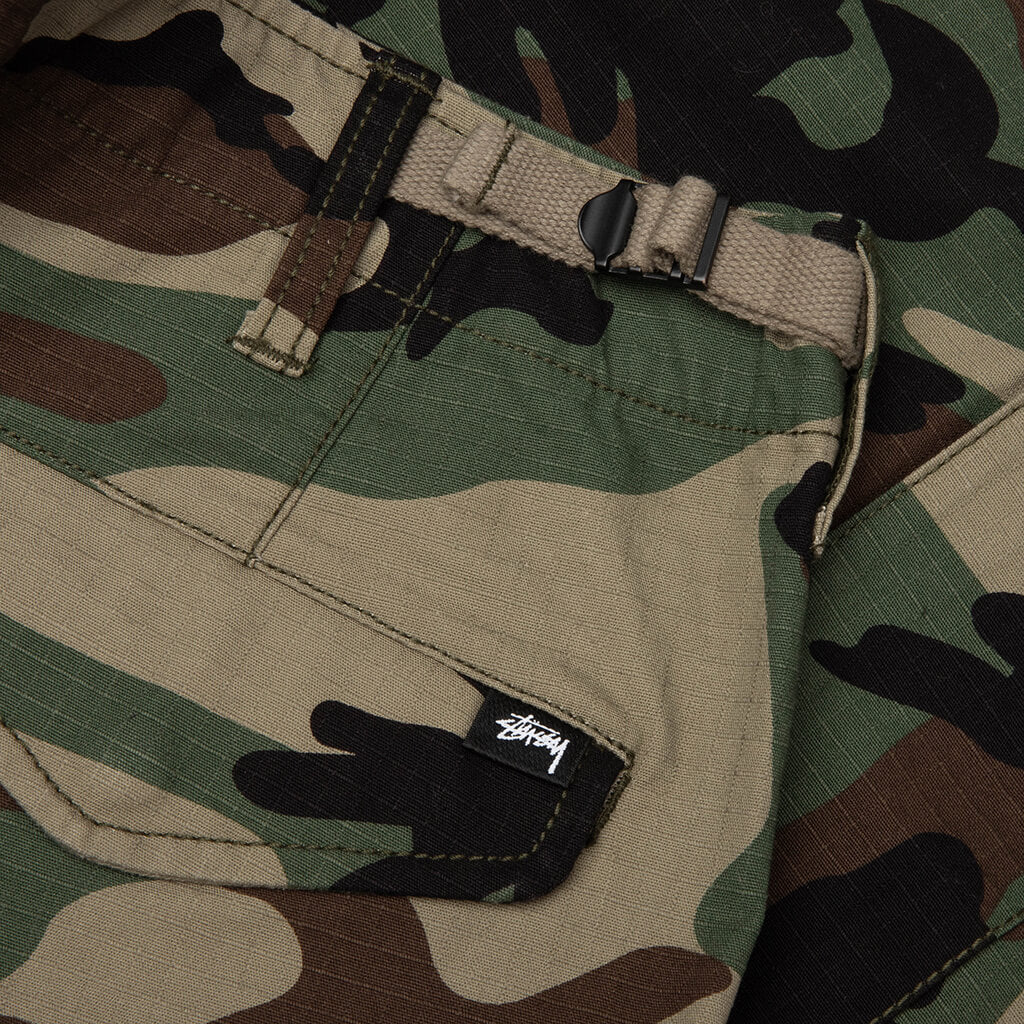 Cargo Ripstop Short - Woodland Camo - Image 5