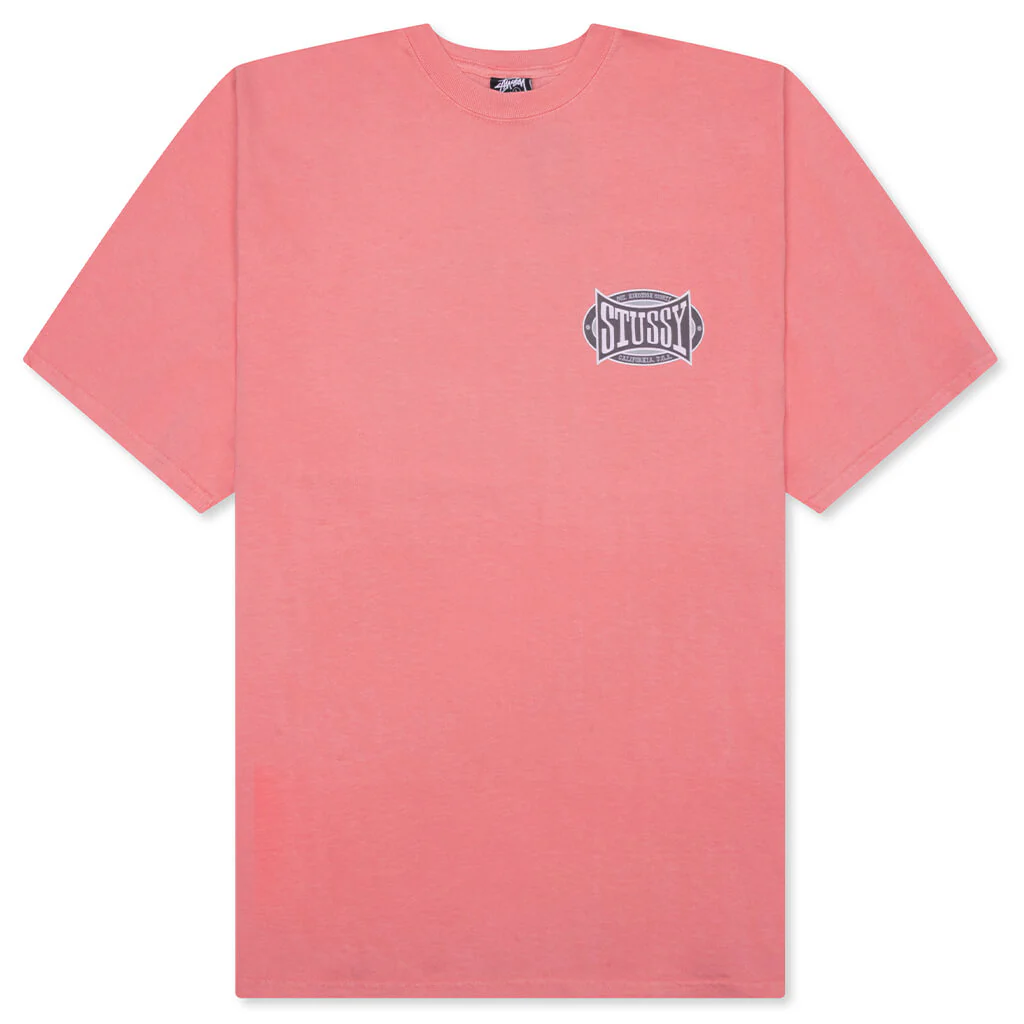 Champion Oval Pigment Dyed Tee - Sherbert
