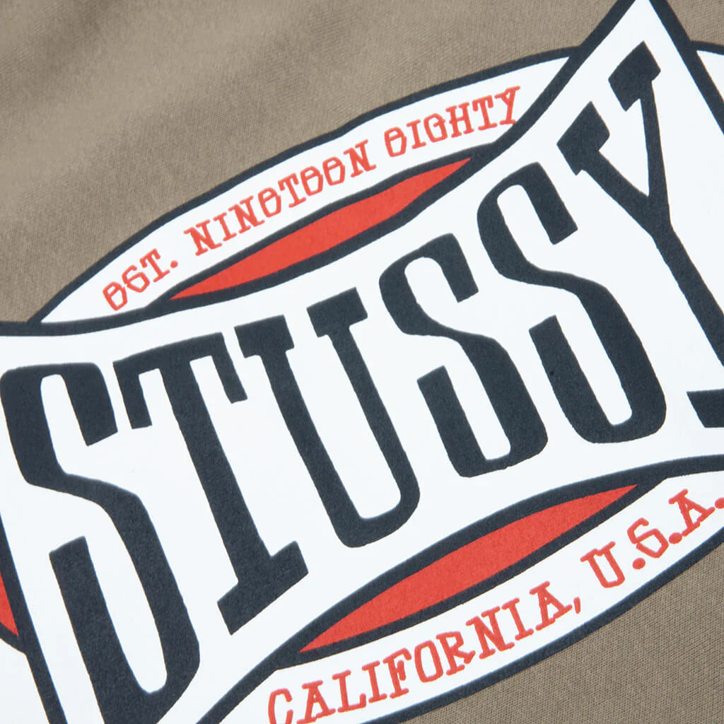 Champion Oval Zip Hoodie - Army - Image 5
