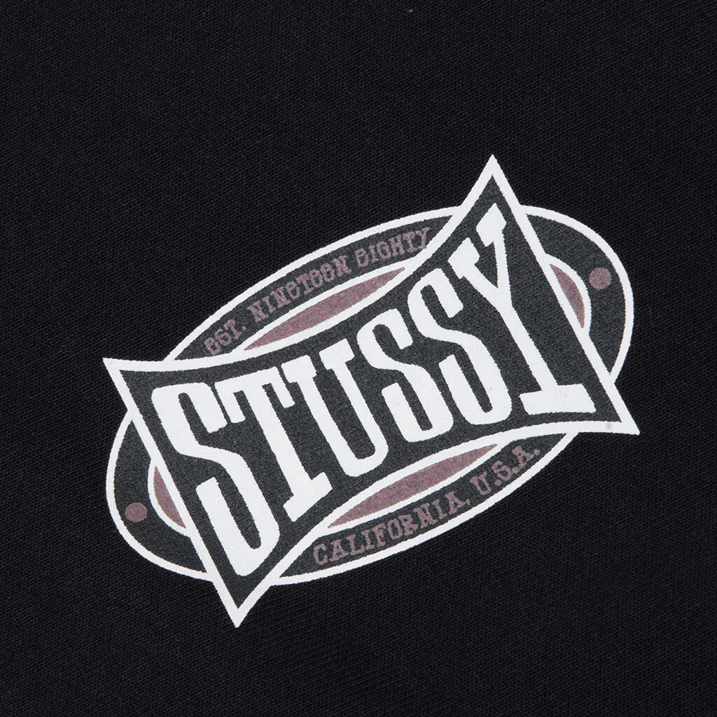 Champion Oval Zip Hoodie - Black - Image 3