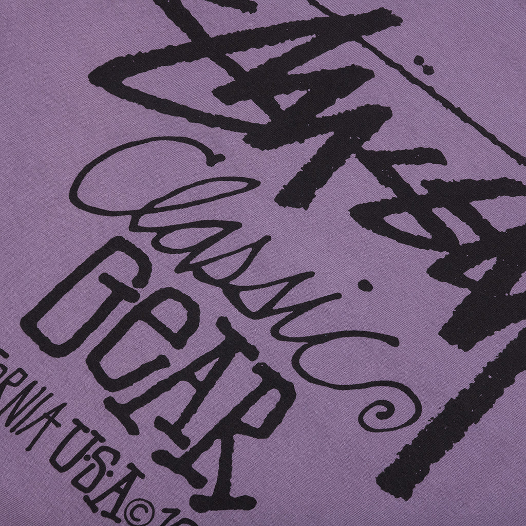 Classic Gear Pigmented Dyed Tee - Grape - Image 4