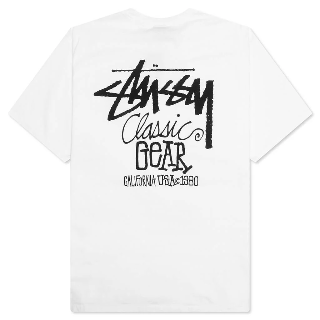 Classic Gear Pigmented Dyed Tee - Natural - Image 2