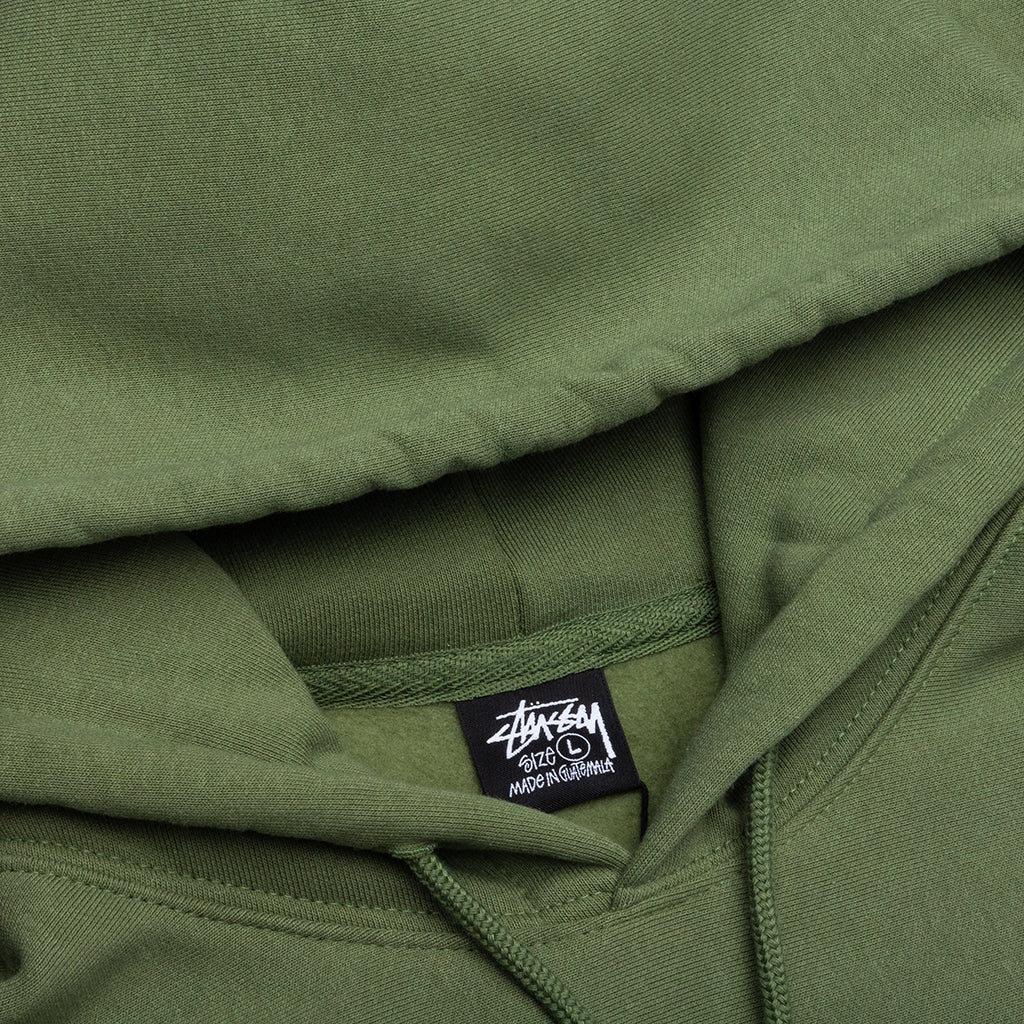 Cross Dot Hoodie - Olive - Image 3