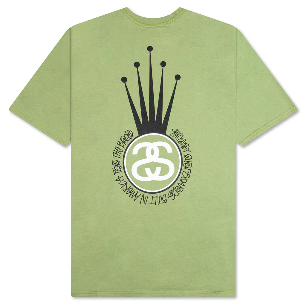 Crown Link Tee - Moss - Image 2