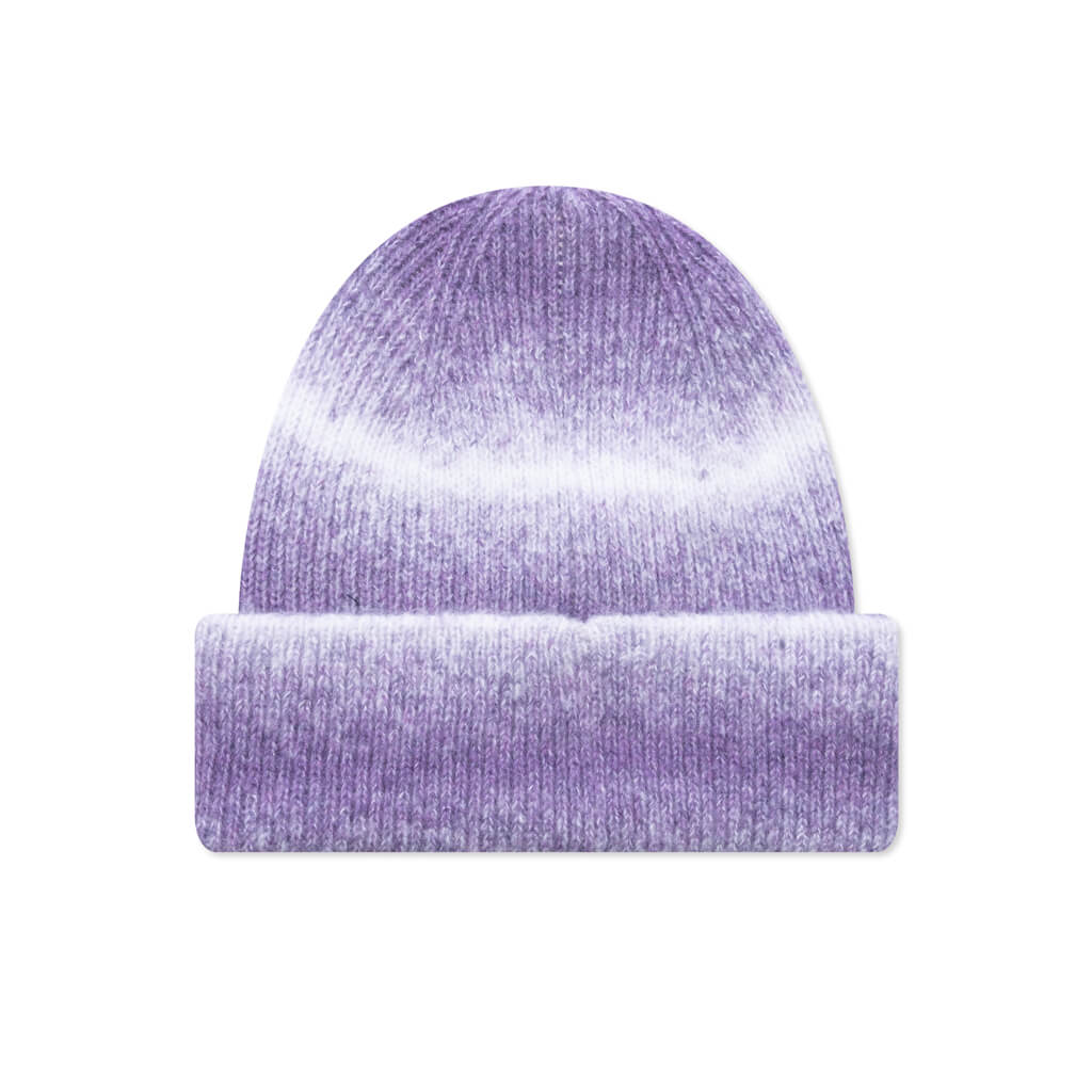 Cuff Basic Striped Beanie - Purple - Image 3